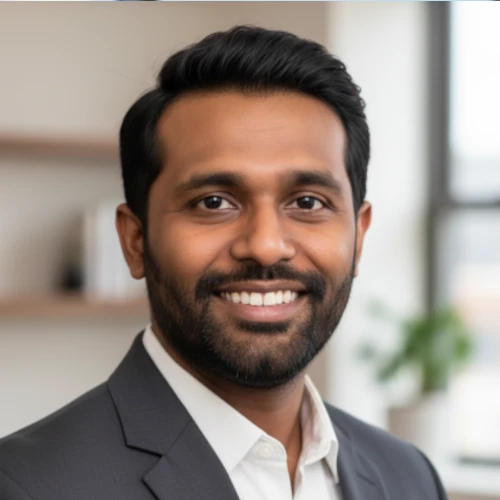 Headshot of Vinod V